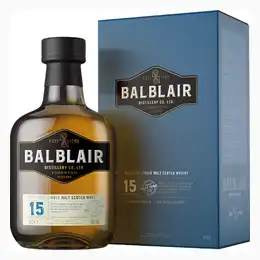 Balblair 15 Year Old Highland Single Malt Scotch Whisky 70cl