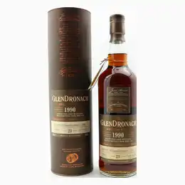 GlenDronach 1990 23 Year Old Single Cask #1240 UK Exclusive Pedro Ximenez Sherry Puncheon Highland Single Malt Scotch Whisky  70cl