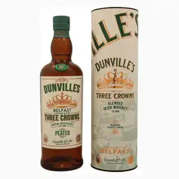 Dunvilles Three Crowns Peated GB 0.7L 