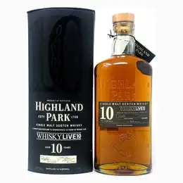 Highland Park 10 Year Old Whisky Live Single Malt Scotch Whisky 70cl