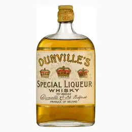 Dunvilles Three Crowns Rotation 1948 Half Bottle