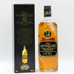 Antiquary 12 Year Old Blended Scotch Whisky 1980s