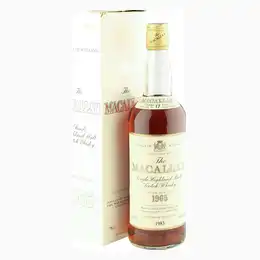 Macallan 1965 17 Year Old, Rare UK 1983 Bottling with Box