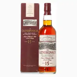 Glendronach 15 Year Old With Original Box