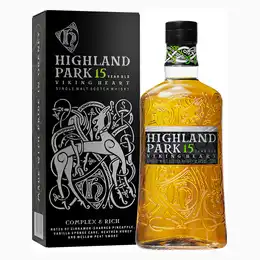 Highland Park 15 Year Old Island Single Malt Scotch Whisky 70cl