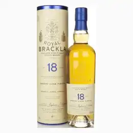 Royal Brackla 18 Year Old Palo Cortado Sherry Cask Finish Whisky 70cl