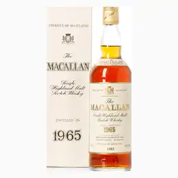 Macallan 1965 Special Selection Bottled 1983 With Original Box
