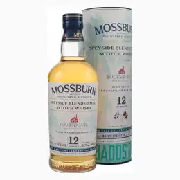 Mossburn 12 Year Old Speyside Blended Malt Foursquare Rum Finish 57.7% 70cl