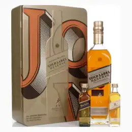 Johnnie Walker Gold Label Reserve Gift Pack Whisky 80cl