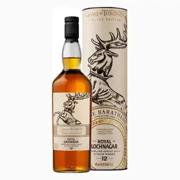 Game of Thrones House Baratheon - Royal Lochnagar 12 Year Old Malt Whisky, 70 cl