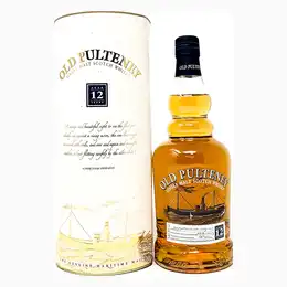 Old Pulteney 12 Year Old Single Malt Scotch Whisky, 70cl, 40% ABV
