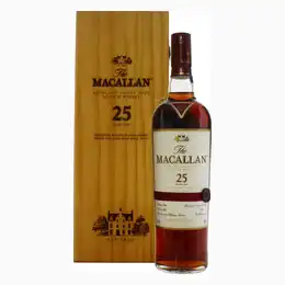 Macallan 25 Year Old Sherry Oak Pre 2018 Limited Edition Speyside Single Malt Scotch Whisky 70cl