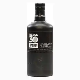 Highland Park 10 Year Old Rebus 30 Rankin Limited Edition Scotch Whisky 70cl