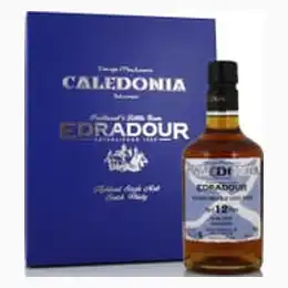 Edradour Caledonia Selection - 12 Year Old and 2 Glasses Gift Pack