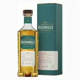 Bushmills 10 Year Old Single Malt Irish Whiskey