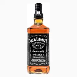 Jack Daniels Old No.7 Tennessee Whiskey, 1L, 40% ABV