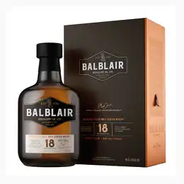 Balblair 18 Year Old Single Malt Scotch Whisky