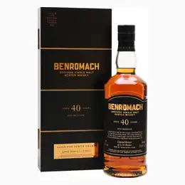Benromach 40 year old, Single Malt Whisky, 70cl
