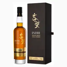 Indri Dru Cask Strength Indian Single Malt Whisky 70cl
