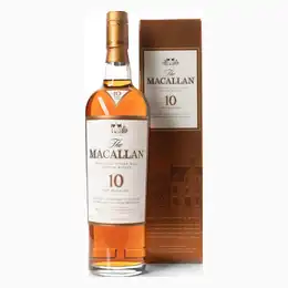 Macallan 10 Year Old Sherry Cask Official Bottling With Original Box