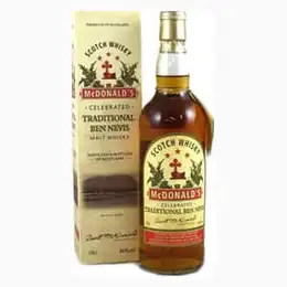 McDonalds Celebrated Traditional Ben Nevis Whisky