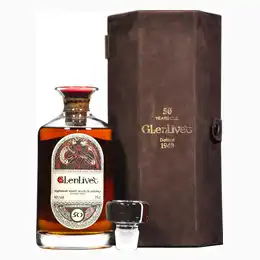 Glenlivet 1940 50 Year Old Gordon & MacPhail Crystal Decanter