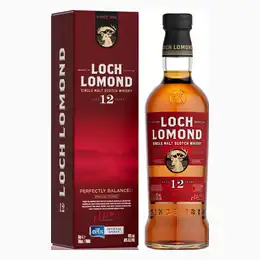 LOCH LOMOND 12 Year Old Highland Single Malt Scotch Whisky 70cl 46%