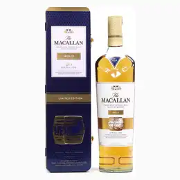 Macallan Gold Double Cask Limited Edition Barrel Tin 70cl