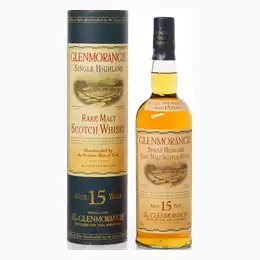 Glenmorangie 15 Year Old Bottled 2000s With Original Tube