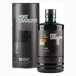 Bruichladdich Port Charlotte SC:01 2012 Whisky Next Day Delivery