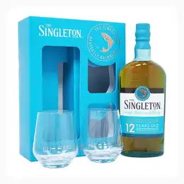 Singleton of Dufftown 12 Year Old Whisky Gift Pack with 2 Glasses
