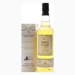 Highland Park 1976 25 Year Old Cask #2007 First Cask