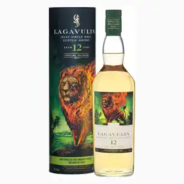 Lagavulin Single Malt Scotch Whisky 12 Year Old Whisky, 70 cl 