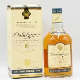 Dalwhinnie 15 Year Old Highland Whisky Centenary Edition