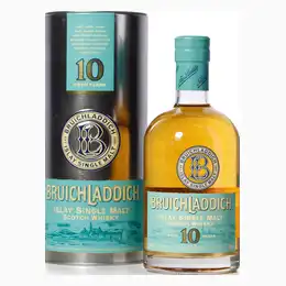 Bruichladdich 10 Year Old With Original Metal Tube