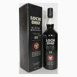 Loch Dhu 10 Year Old The Black Whisky by Mannochmore 