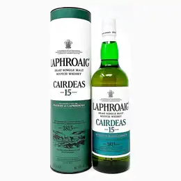 Laphroaig Cairdeas 15 Year Old Single Malt Scotch Whisky, 70cl, 43% ABV