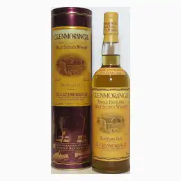 Glenmorangie 10 Year Old from 1990s in Gift Tin Tube 