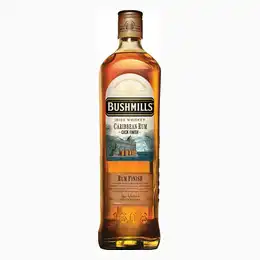 Bushmills Caribbean Rum Cask Finish Whisky 70cl Free Bushmills Glass