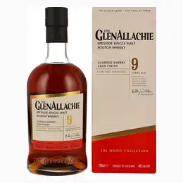 GlenAllachie 9-Year-Old Oloroso Sherry Cask Finish - 48% 70cl