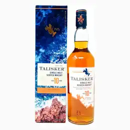 Talisker 10 Year Old Single Malt Scotch Whisky, 70cl, 45.8% ABV