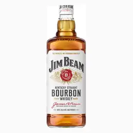 Jim Beam White Label Kentucky Straight Bourbon Whiskey 70cl