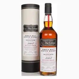 Inchgower 16 Year Old 2008  - The First Editions  Whisky 70cl