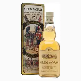 Glen Moray 12 Year Old Bot.1980s Black Watch Royal Highland Regiment