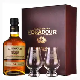 Edradour 10 Year Old Glass Pack