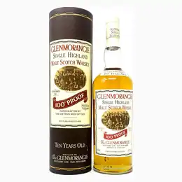 Glenmorangie 10 Year Old 100 Proof Single Malt Scotch Whisky, 1L, 57.2% ABV