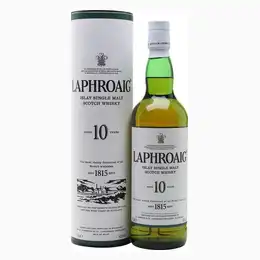 Laphroaig 10 Year Old Malt Whisky 70cl