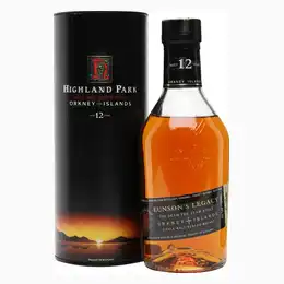 Highland Park 12 Year Old Eunsons Legacy