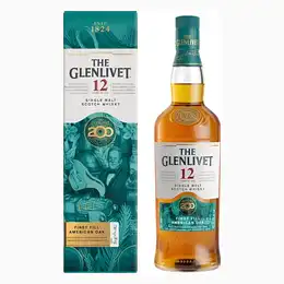 The Glenlivet 12 Year Old 200 Year Anniversary Single Malt Scotch Whisky 70cl