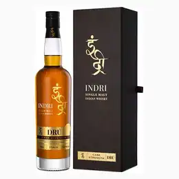Indri Dru Cask Strength Indian Single Malt Whisky 70cl